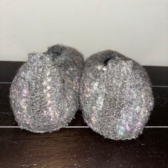 Haflinger Wool Slippers | Womens Size 41 | Gray Multicolor House Shoes Comfort‎ - Picture 6 of 8